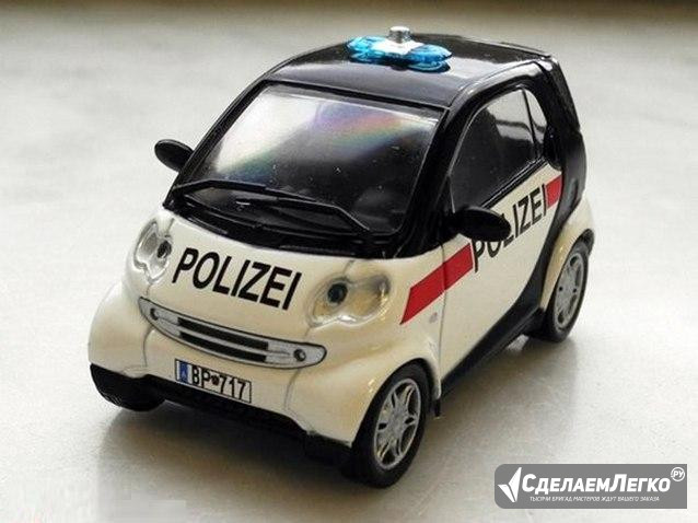 Полицейские машины мира №45 SMART CITY COUPE, полиция австрии Липецк - изображение 1