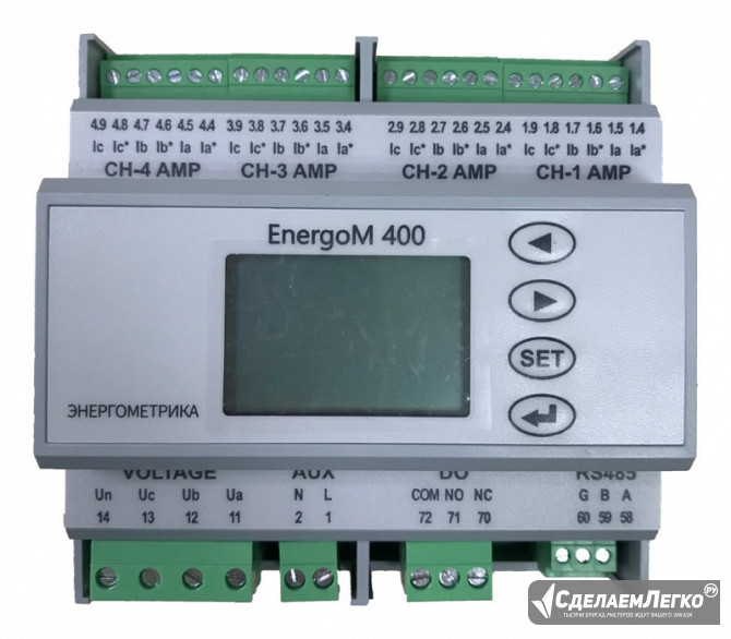 Измеритель параметров электроэнергии EnergoM 400 Москва - изображение 1