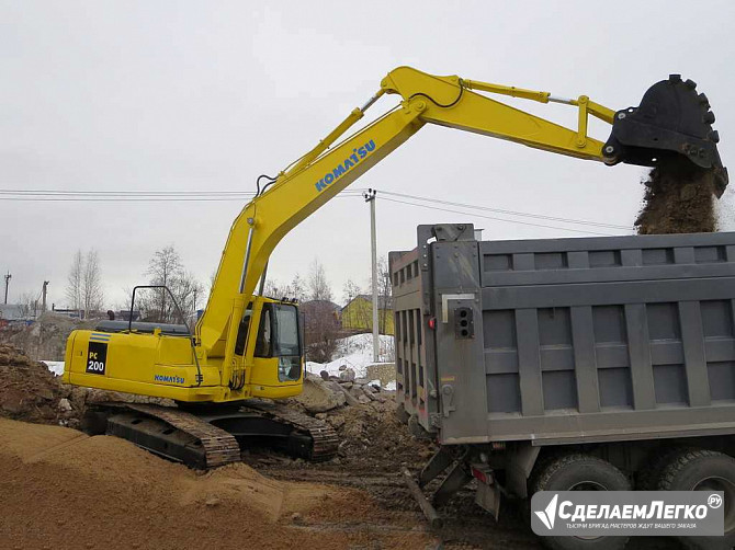 Гусеничный экскаватор Komatsu 200, безупречен Санкт-Петербург - изображение 1