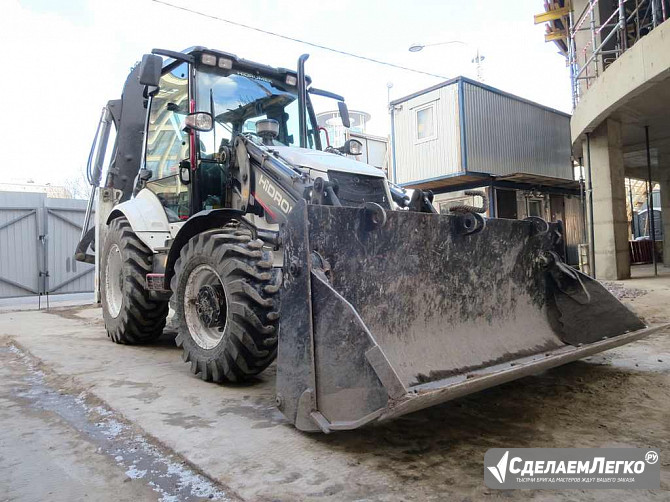 Экскаватор-погрузчик Hidromek 102, 2022 г, гарантия Санкт-Петербург - изображение 1