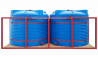 Каркас двойной для транспортировки, растворных узлов, агротехники на 10000 литров Рязань