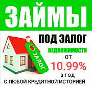 Кредит под залог недвижимости за 1 день Москва
