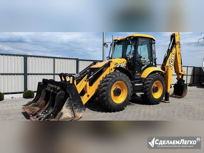 Экскаватор-погрузчик JCB 4CX 2019 г, 1290 м/ч, из Европы Санкт-Петербург - изображение 1