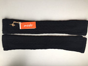 Перчатки длинные шерсть чёрные митенки вязаные женские зима аксессуары высокие м 44 46 42 48 40 s l Москва
