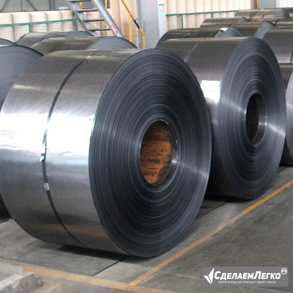 Лента стальная ст20 2x250, 2x55, 3x10, 9x1,5, 9x2 мм Екатеринбург - изображение 1