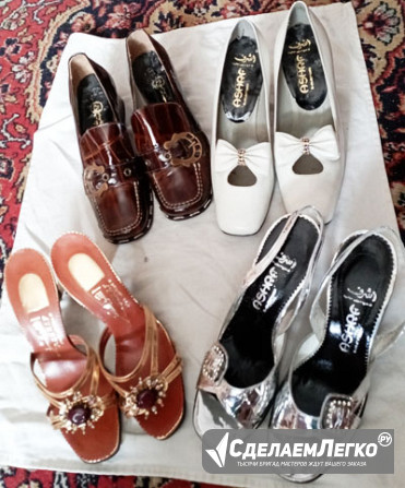 Четыре пары женской летней обуви Москва - изображение 1