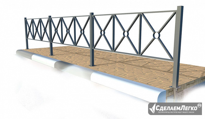 Пешеходные ограждения Москва - изображение 1
