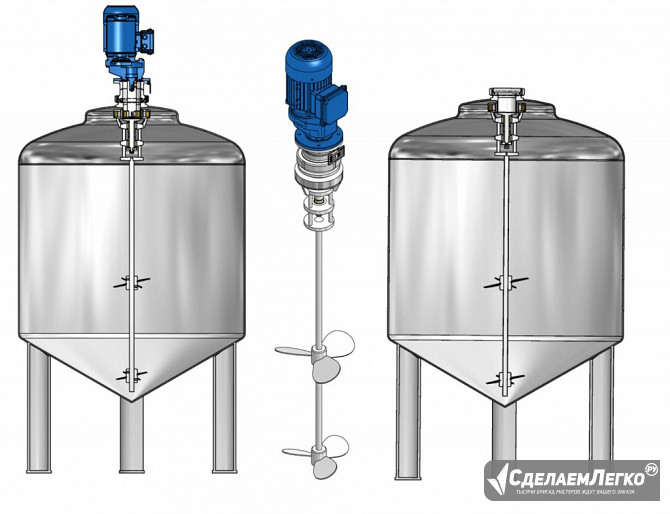 Емкости с перемешивающим устройством Москва - изображение 1