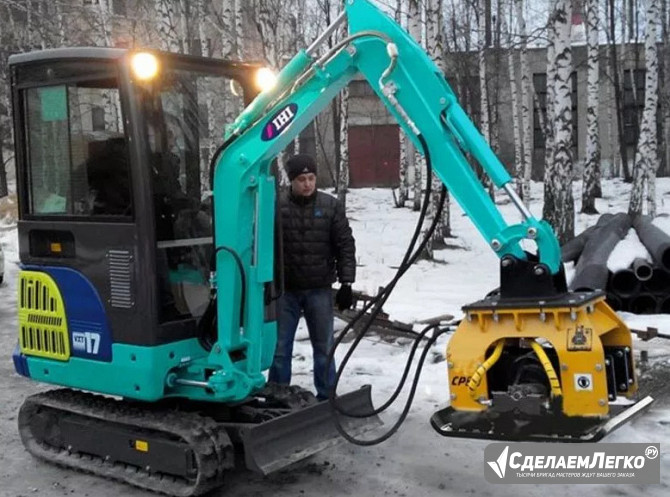 Уплотнение виброплитой Аренда строительной и спецтехники Семилуки Воронеж - изображение 1