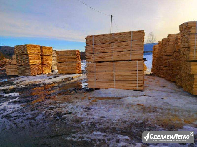 Хвоя, береза, осина доска, брус от производителя Москва - изображение 1