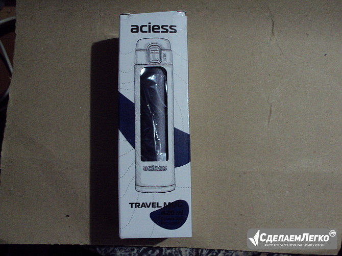 Термос-кружка на 420 мл от aciess Липецк - изображение 1