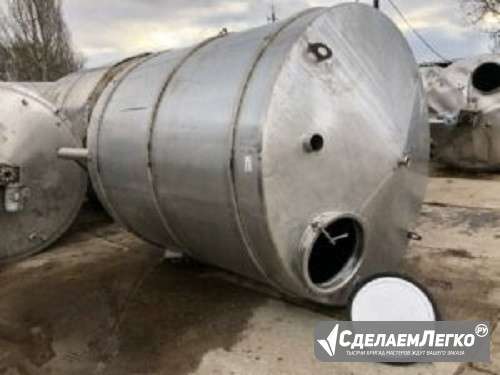 Емкость нержавеющая, объем -10 куб.м., вертикальная, инв 12173 Москва - изображение 1