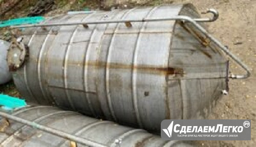 Емкости нержавеющие, объем -20 куб.м., вертикальные, инв 4128 Москва - изображение 1