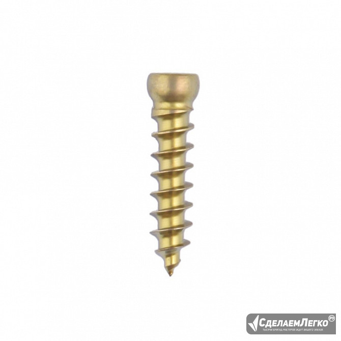 Костный винт для Передней шейной пластины III изменяемый угол Москва - изображение 1