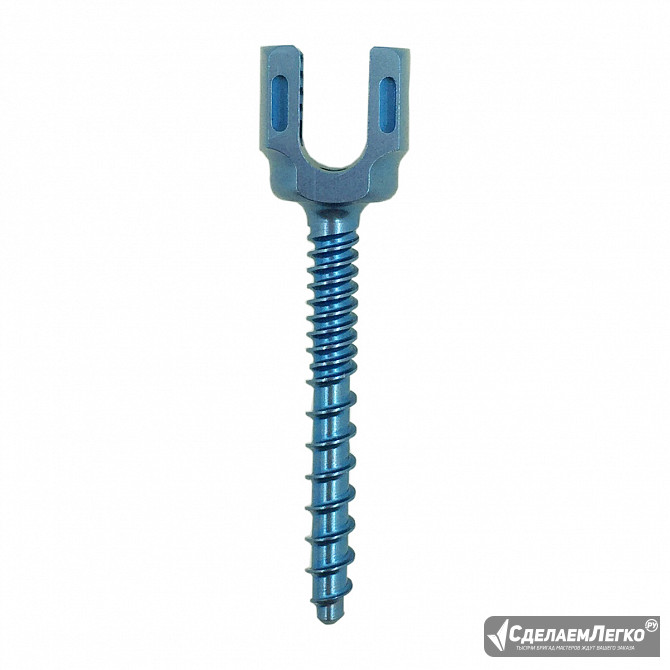 Моноаксиальный педикулярный винт (TITAN) без внутреннего винта Москва - изображение 1