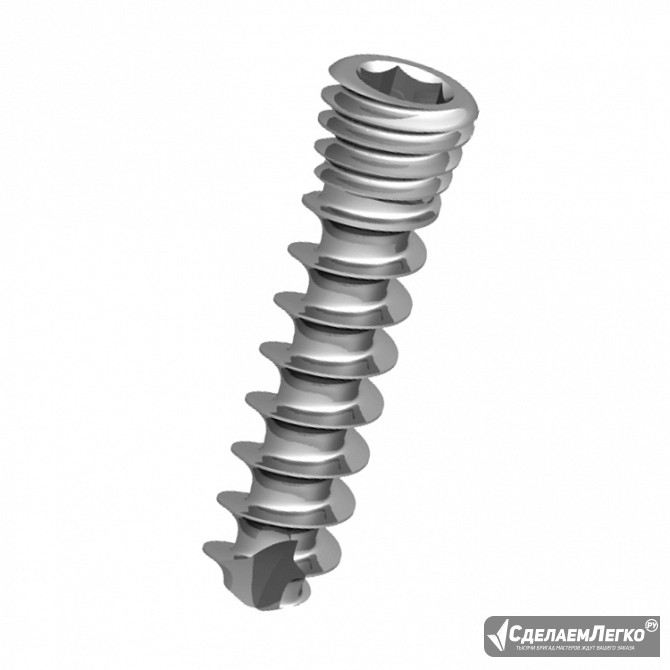 Блокирующий винт для полиаксиальной передней шейной пластины Москва - изображение 1