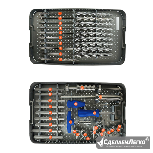 B07900 Набор инструментов для бесцементной системы OPTIMUS Москва - изображение 1