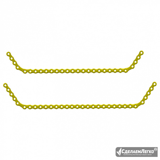 Угловая,двойная L-образная пластина (Реконструктивная) Москва - изображение 1