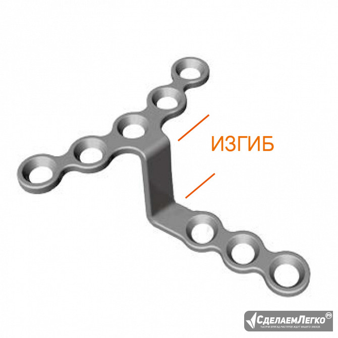 Предизогнутая ортогнатическая пластина Москва - изображение 1