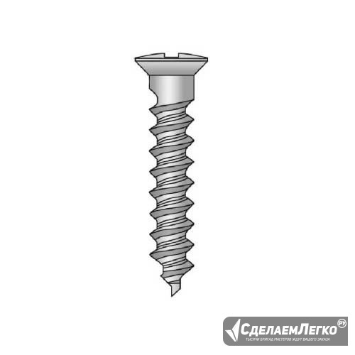 2.0мм кортикальный винт (самонарезающий, самосверлящий) Москва - изображение 1