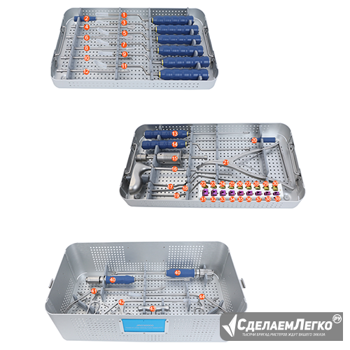 JR030000 Набор инструментов для кейджа TLIF Москва - изображение 1
