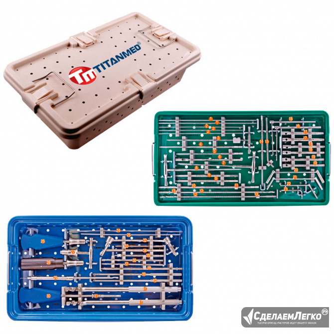 C48000 Комплект инструментов для накостного остеосинтеза больших фрагментов костей Москва - изображение 1