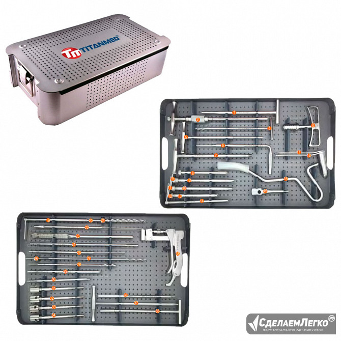 D07000 NAVIGATOR TM Комплект инструментов для установки антеградного бедренного интрамедуллярного шт Москва - изображение 1