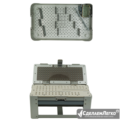 D25998 Стерилизационный бокс для имплантатов для тибиального штифта Москва - изображение 1