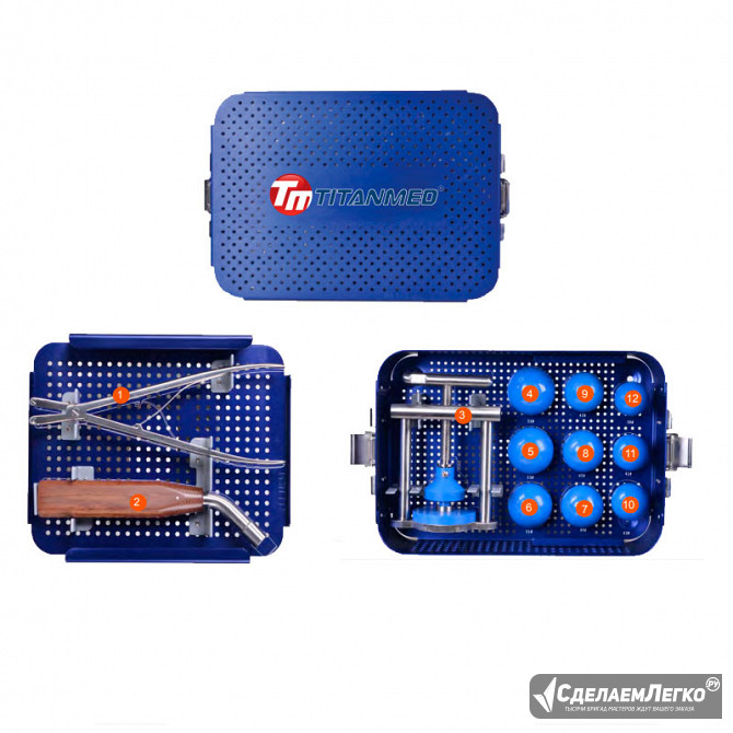 B11000 Комплект инструментов для биполярной головки Москва - изображение 1