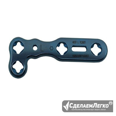 2.4/2.7мм Мини-пластина для артродеза VA, блокированная L-образная Москва - изображение 1