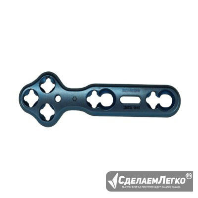 2.4/2.7мм Мини-пластина «Лист Клевера» для артродеза VA, блокированная Москва - изображение 1