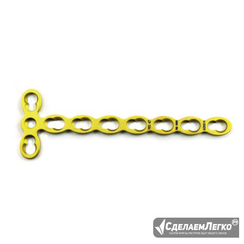 2.0мм Мини-пластина блокированная Т-образная Москва - изображение 1