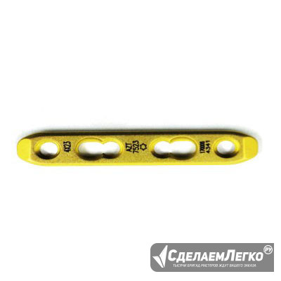 1.5mm Мини-пластина блокированная прямая Москва - изображение 1