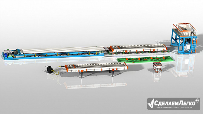 Линия по производству пустотных плит ПК Казань - изображение 1