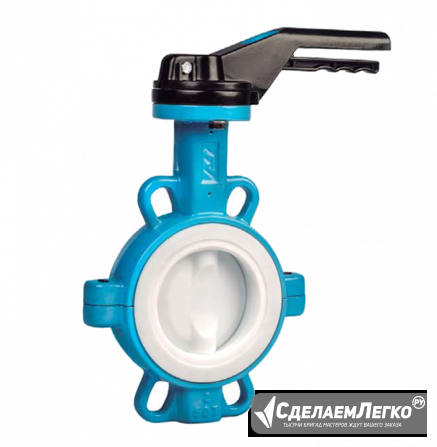 Дисковые затворы с уплотнением PTFE Пенза - изображение 1