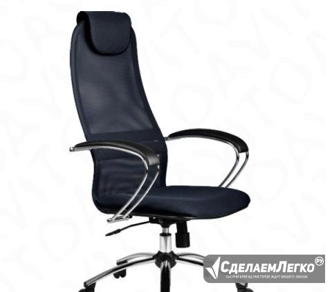 Кресло компьютерное Galaxy-light BK-8 Ch N20 черн Краснодар - изображение 1