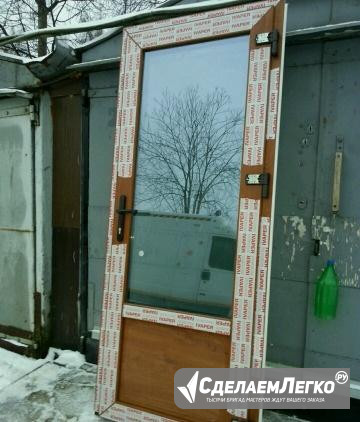 Дверь (входная) металлопластиковая Санкт-Петербург - изображение 1
