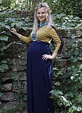 Платье длинное для беременной Шахты