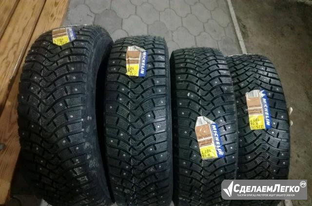 R16 215/60 Michelin шипованные новые Волгоград - изображение 1