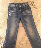 Продам джинсы на девочку б/у Новосибирск
