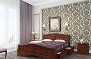 Кровать "Карина 6" с ящиками, с матрасом Белгород