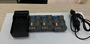 Комплект 3 аккумулятора для Nikon EN-EL3e+ зарядк Краснодар