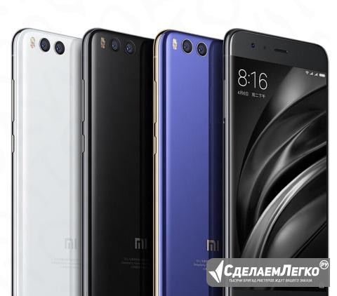 Xiaomi Mi 6 6/64Gb Black new Ставрополь - изображение 1