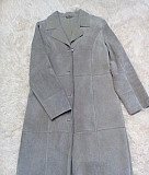 Замшевое демисезонное пальто-плащ Ульяновск