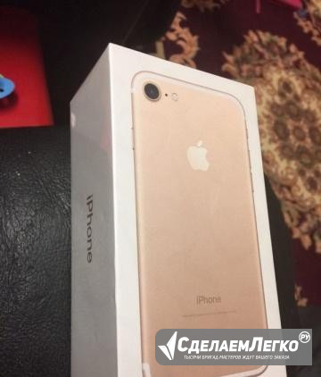 iPhone 7 Gold 32gb (Гарантия, Новый) Москва - изображение 1