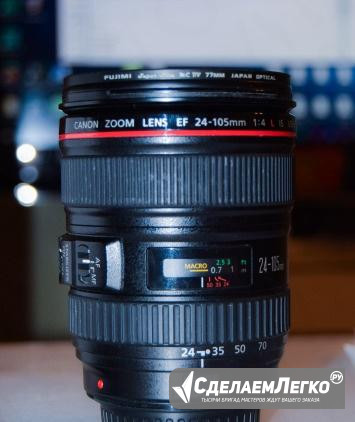 Продам объектив Canon EF 24-105mm f/4L IS USM Москва - изображение 1