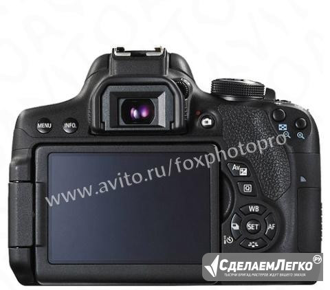 Зеркальная фотокамера Canon EOS 750D 18-55 III Москва - изображение 1