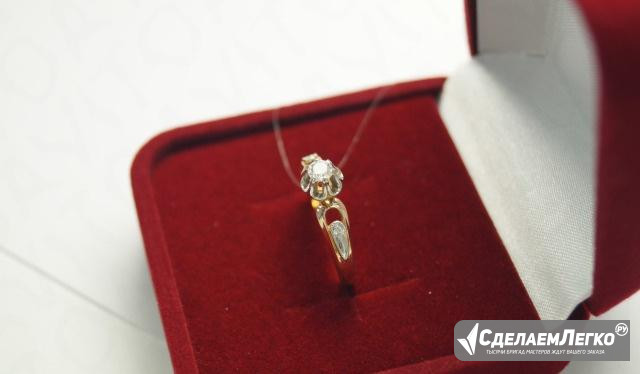 Кольцо с Бриллиантами 0,06 ct., S-17 (977 П) Ростов-на-Дону - изображение 1