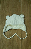 Теплая шапочка для новорожденного размер 50-56 Таганрог