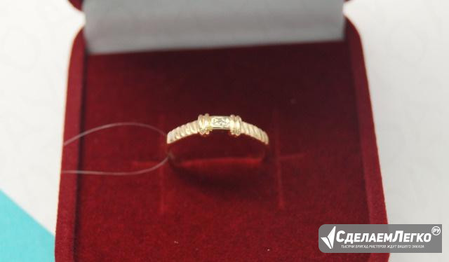 Кольцо с Бриллиантами 0,012 ct., S-16 (993 П) Ростов-на-Дону - изображение 1